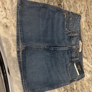 Abercrombie & Fitch Light Blue Denim skirt! NWT!